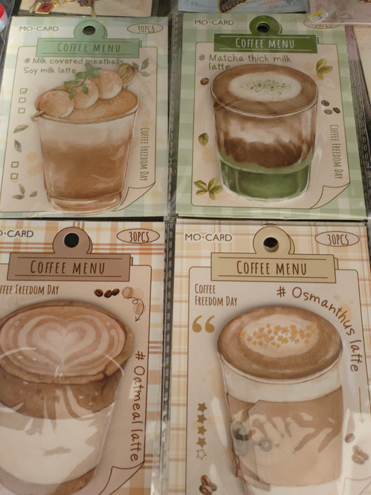 cute sticker memo pad